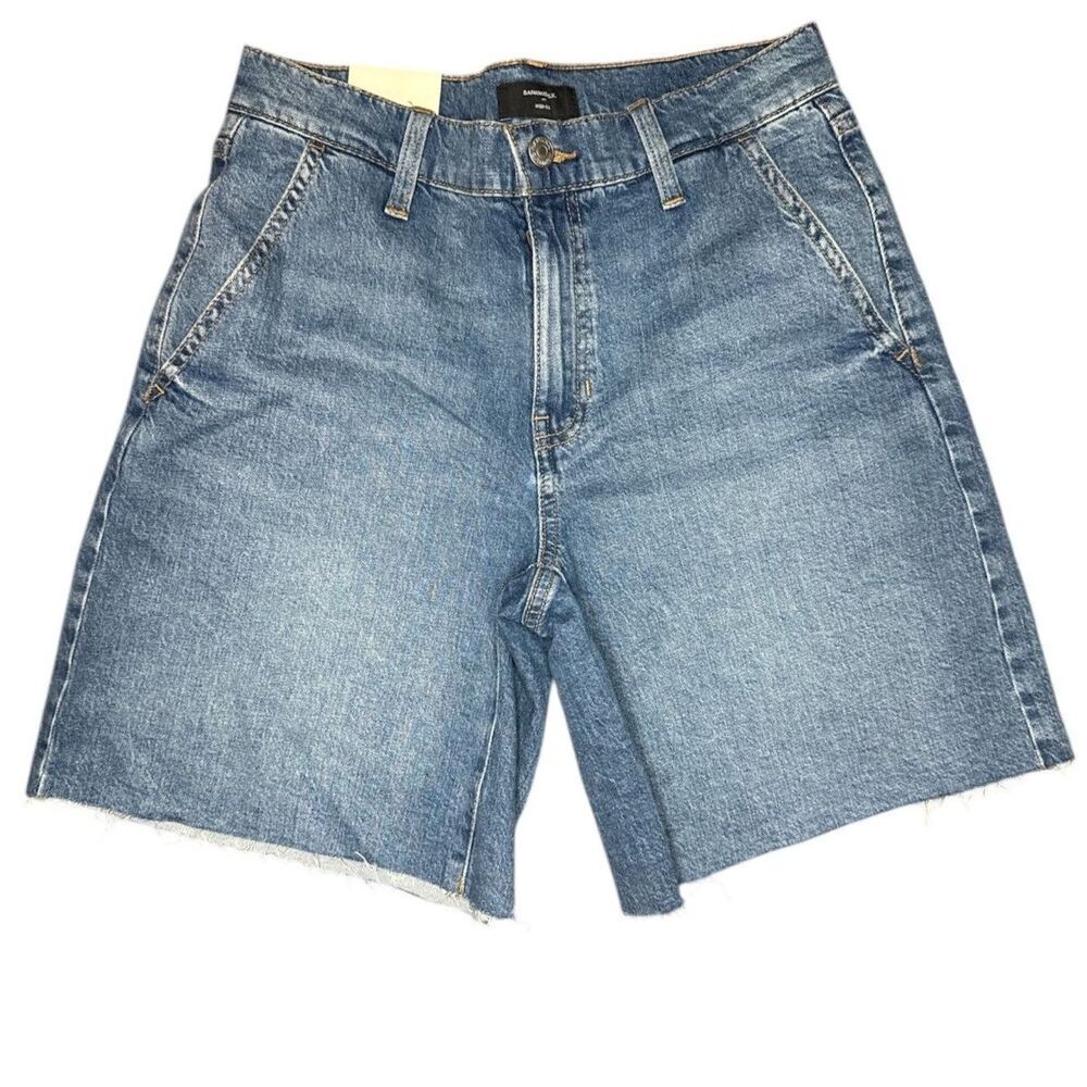 NWT Banana Republic High-Rise Y2k, Trendy, Mom Denim Shorts Sz: 27/4